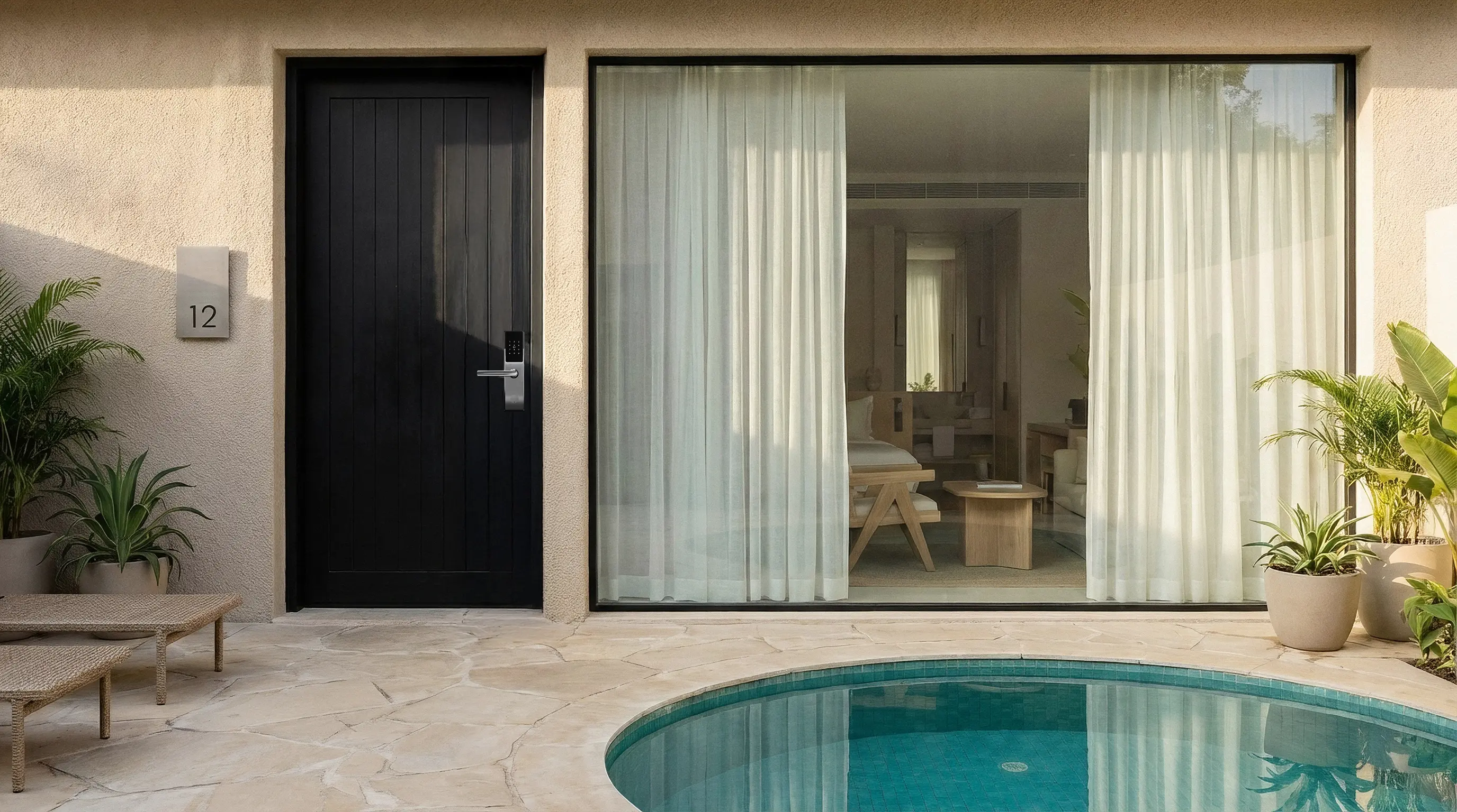 Hospitality hardware