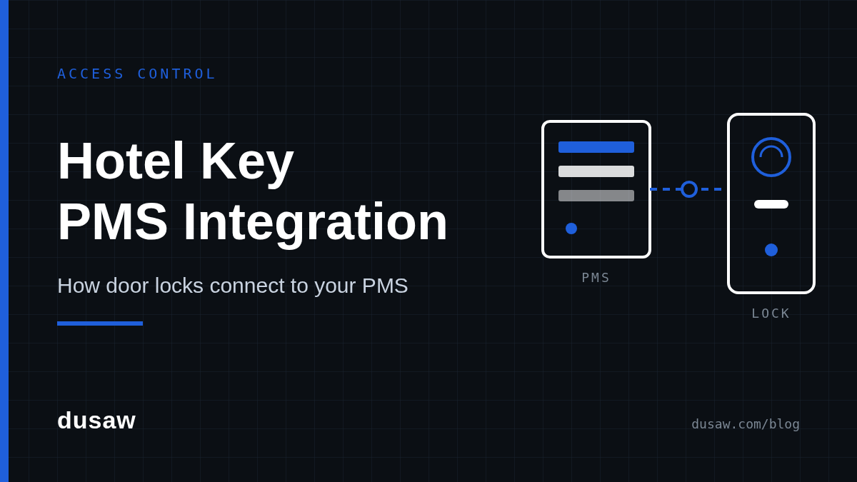 Hotel Key PMS Integration: How Door Locks Connect to Your PMS